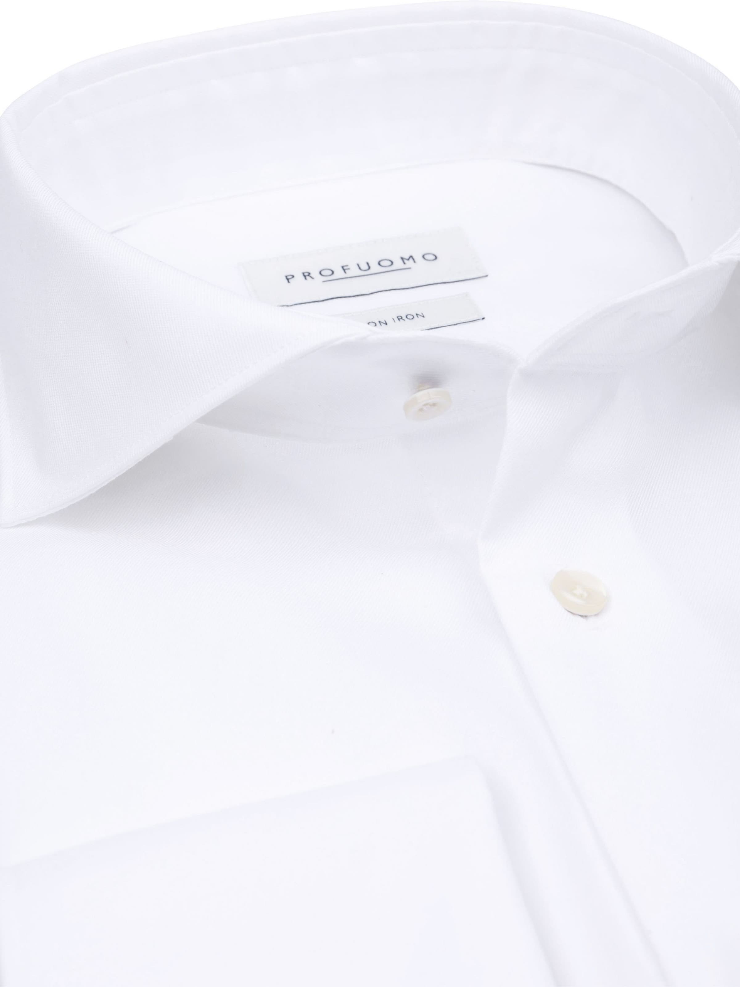 Profuomo Slim fit Button Up Shirt in White