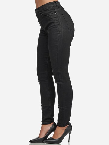 Tazzio Skinny Jeansy 'F107' w kolorze czarny