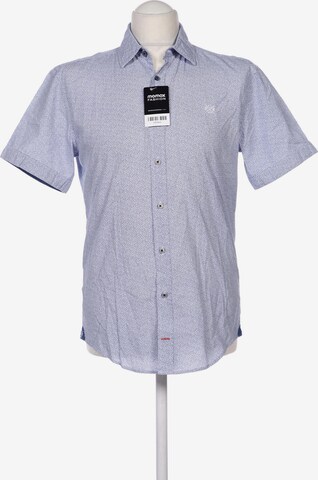 CAMP DAVID Button Up Shirt in XS in Blue: front