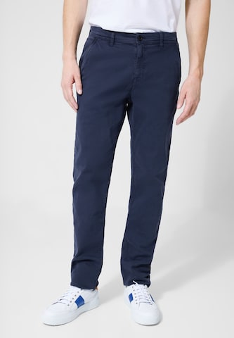 Street One MEN Regular Chino Pants in Blue: front