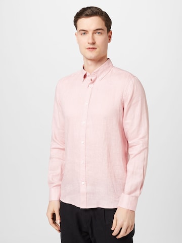 s.Oliver Regular Fit Hemd in Pink: predná strana