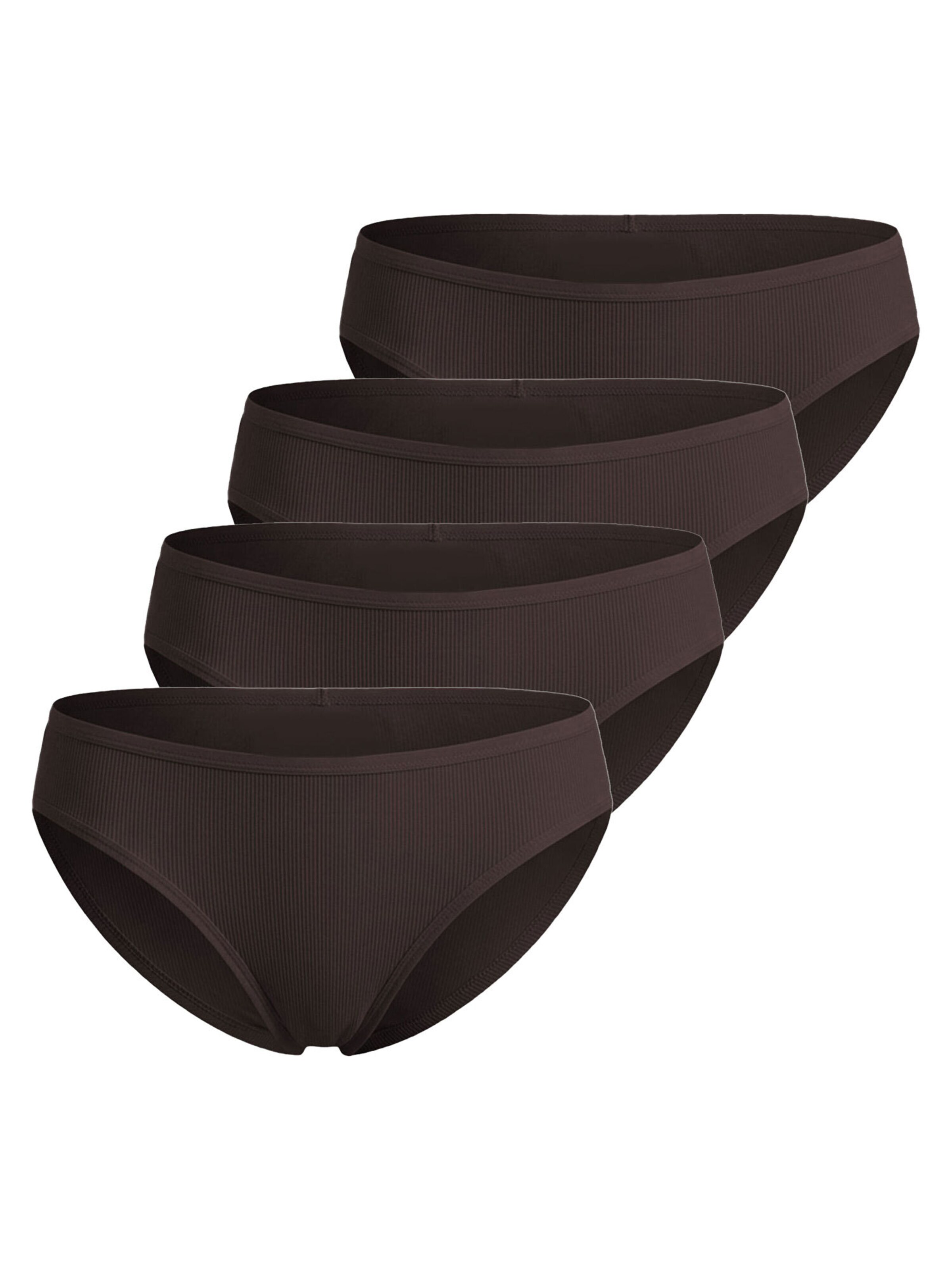 Nina von C. Panty 'Bamboo Rib' in Brown: front
