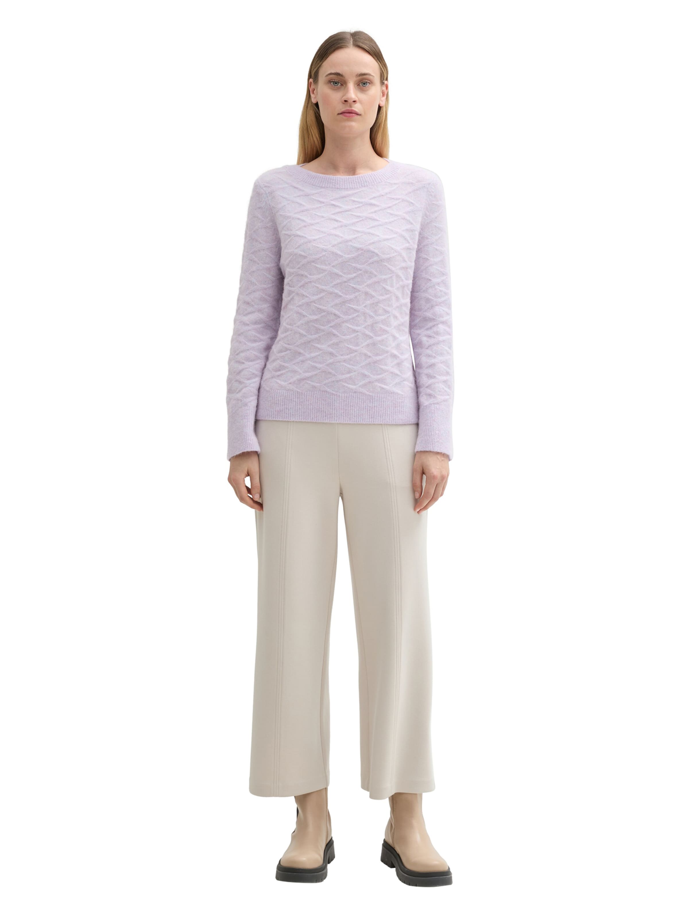 TOM TAILOR - Pullover em roxo