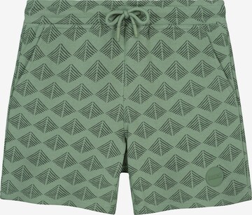 Regular Pantalon 'Pyramid' Shiwi en vert : devant