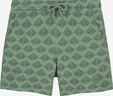 Regular Pantalon 'Pyramid' Shiwi en vert : devant