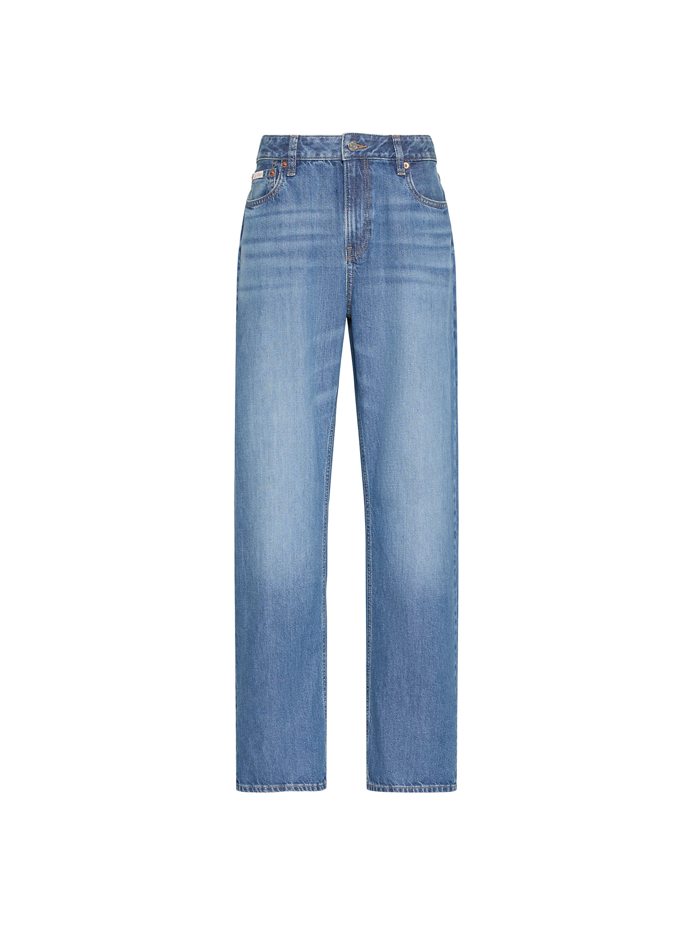 Calvin Klein Jeans Loosefit Jeans '90s' in Blauw: voorkant