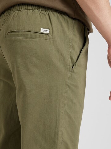 JACK & JONES Tapered Broek 'JPSTGORDON JJDAVE' in Groen