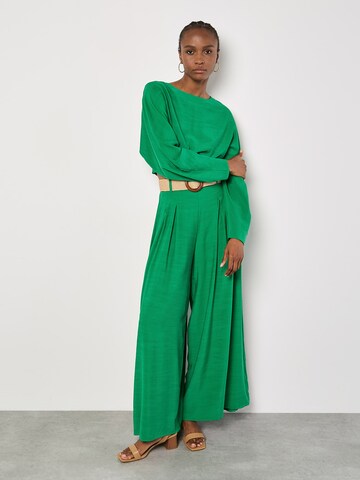 Chemisier ' ' Apricot en vert