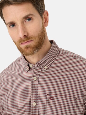 CAMEL ACTIVE Средняя посадка Рубашка в Красный