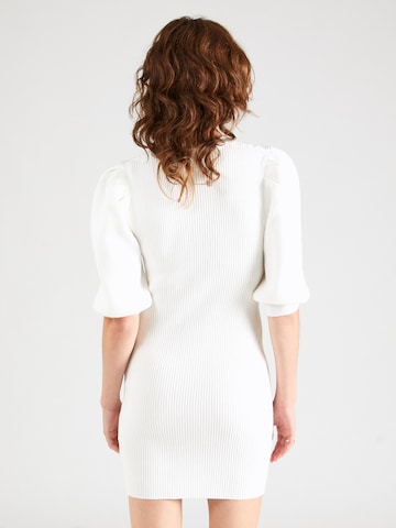 GLAMOROUS Gebreide jurk in Wit