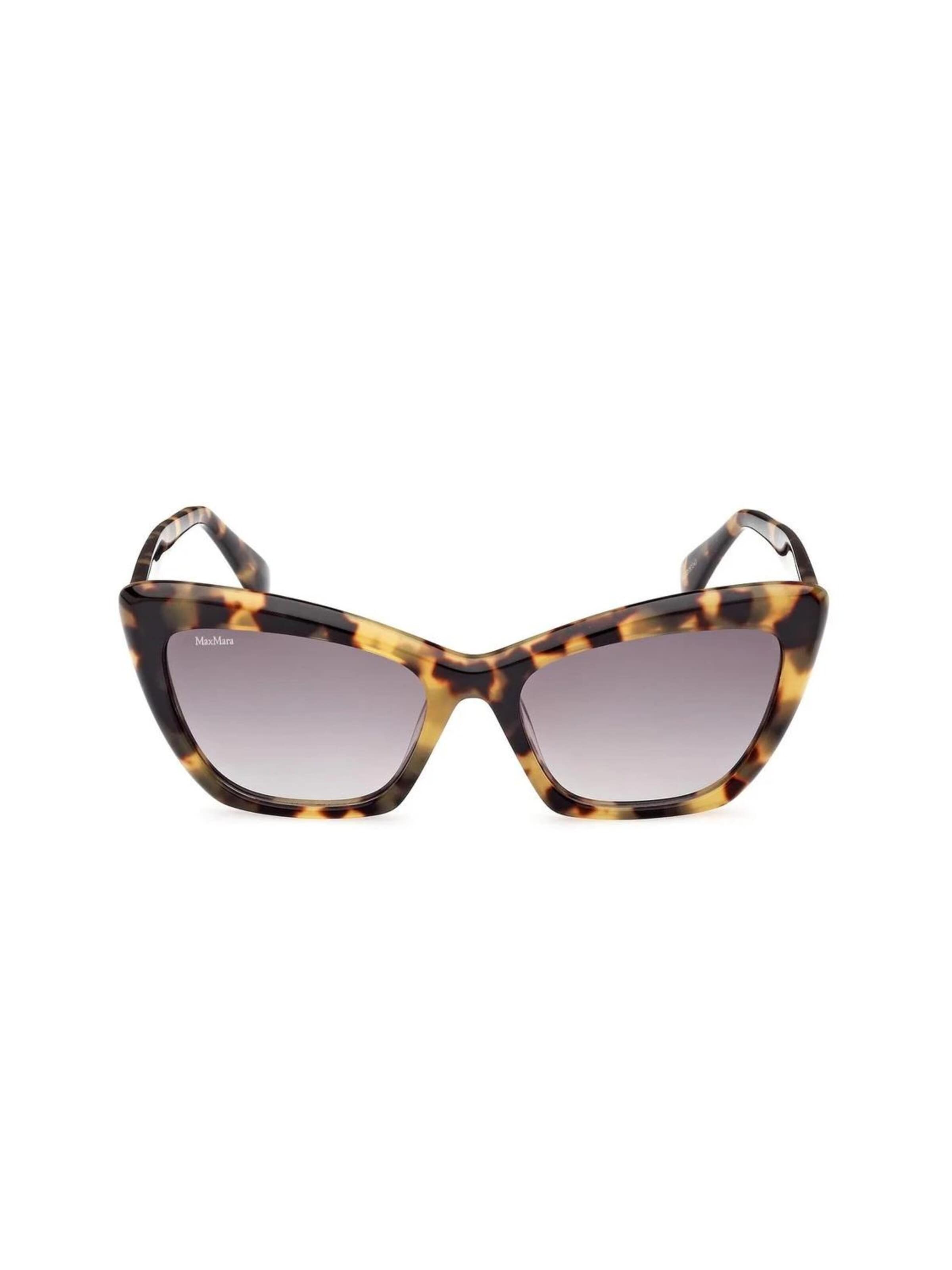 Max Mara Sonnenbrille 'Max Mara Sunglasses Logo14 MM0063 (55B)'‌‌‌‌‌‌‌‌ in Braun: Vorderseite
