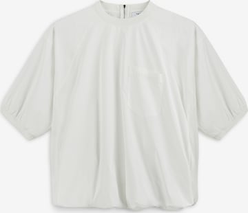 Chemisier Twist en beige : devant