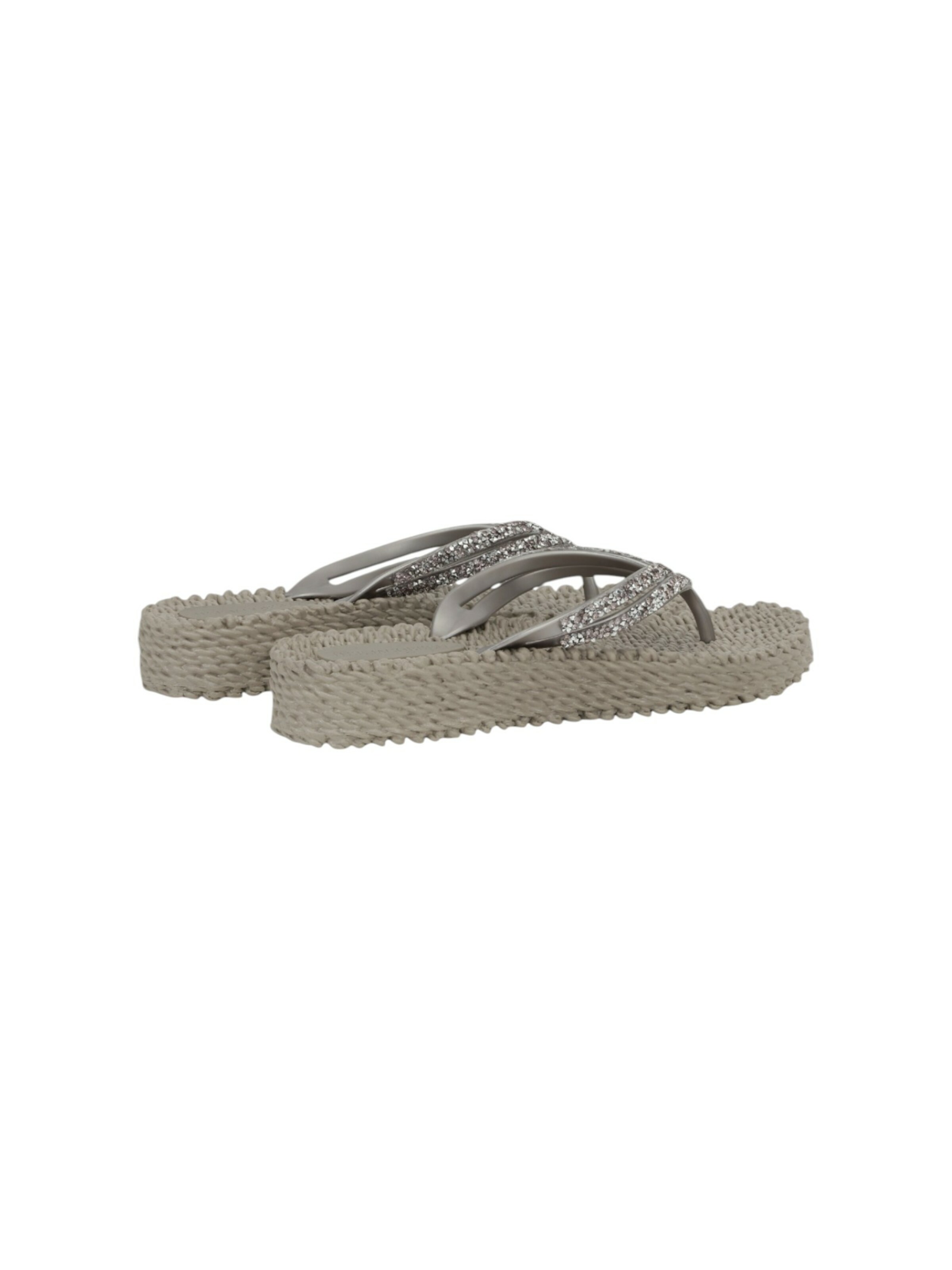 ILSE JACOBSEN T-Bar Sandals 'Cheerful08M' in Grey