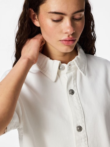 PIECES Blouse 'PCSky' in Wit