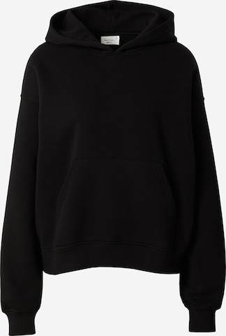 Gina Tricot Sweatshirt i svart: framsida