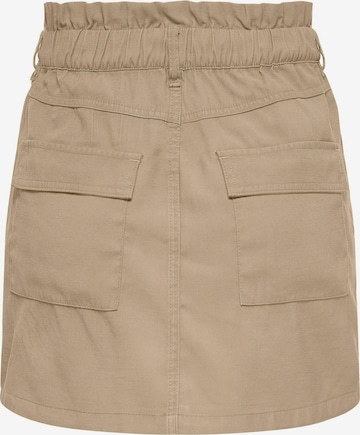 ONLY Skirt 'OVA-ARIS' in Beige