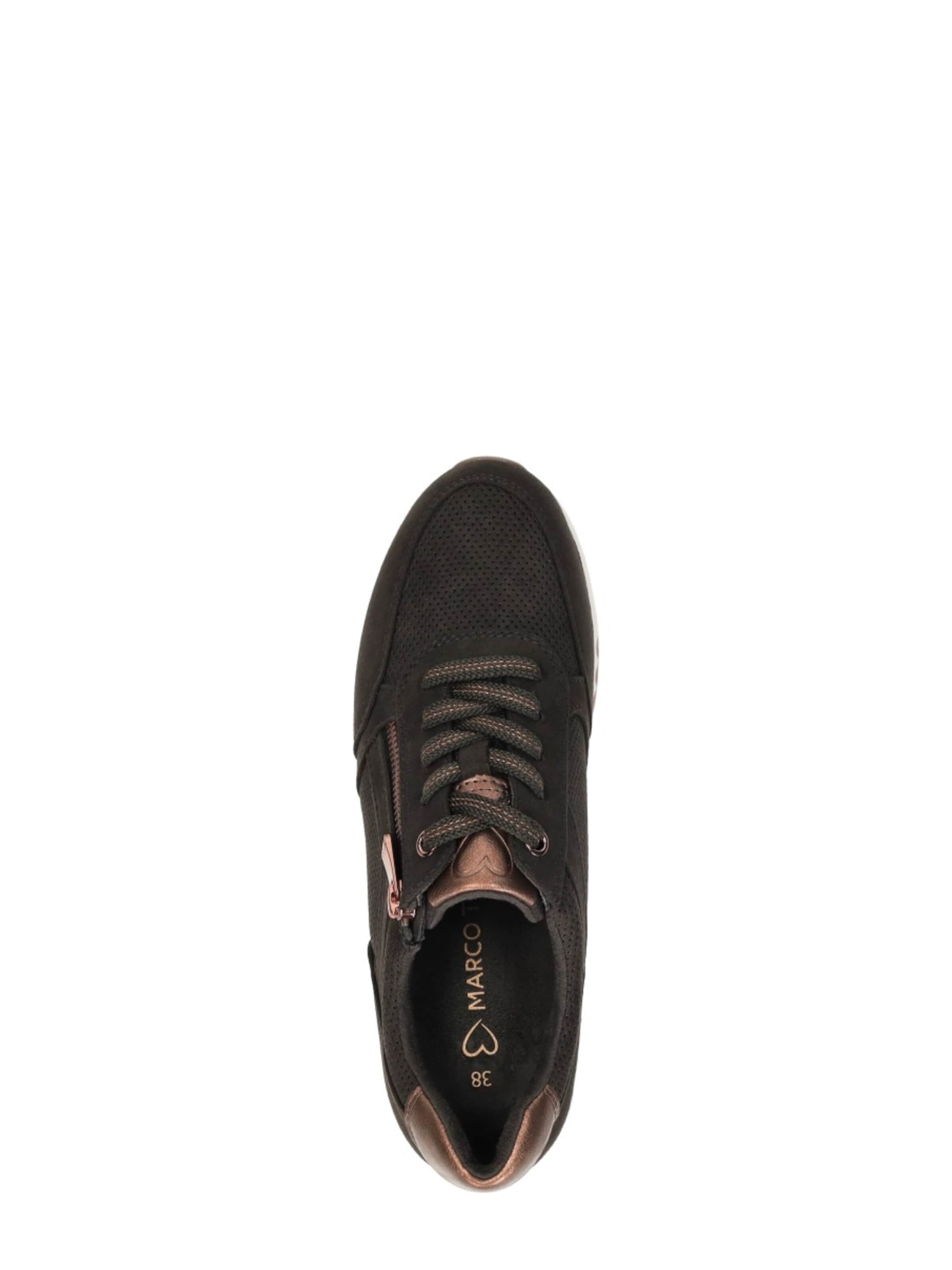 MARCO TOZZI Sneakers 'Sneakers Laag' in Brown