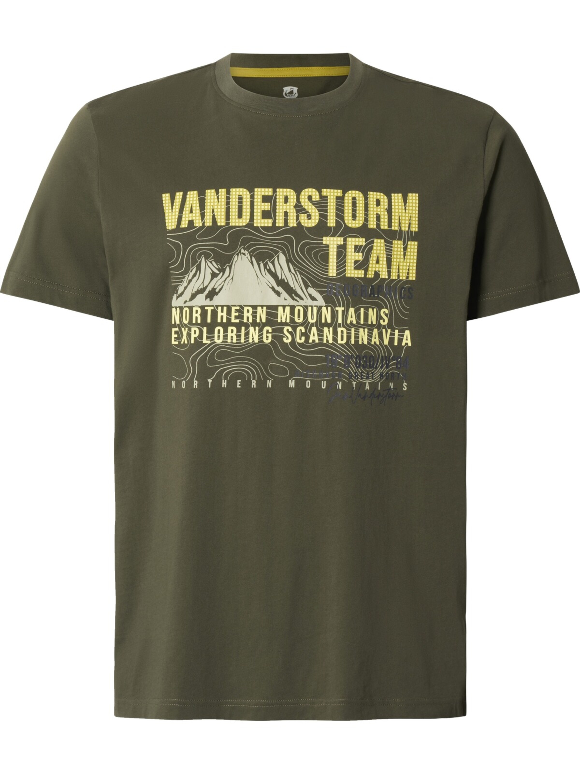 Jan Vanderstorm Shirt ' Balvar ' in Green: front