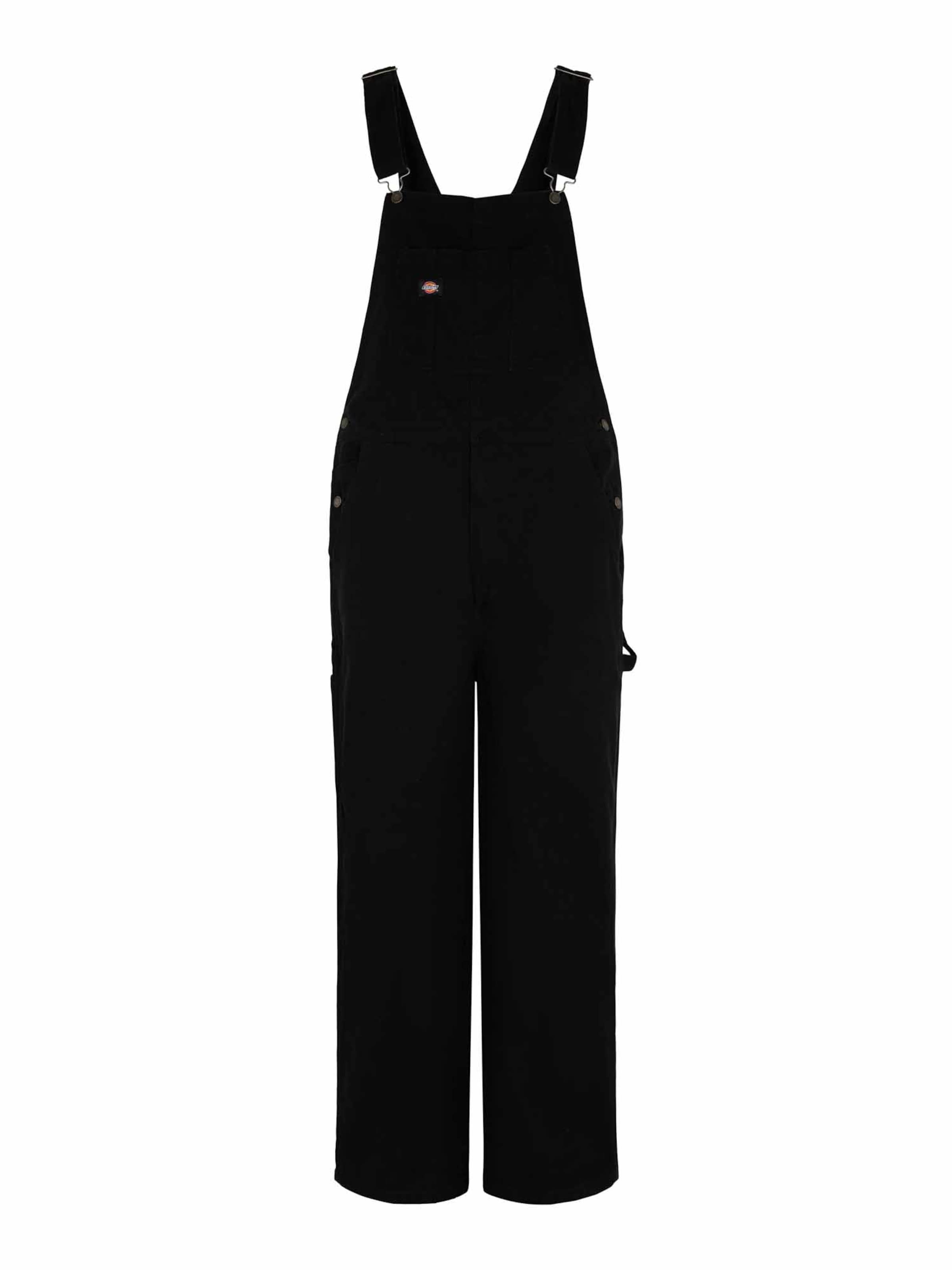 Regular Salopette DICKIES en noir : devant