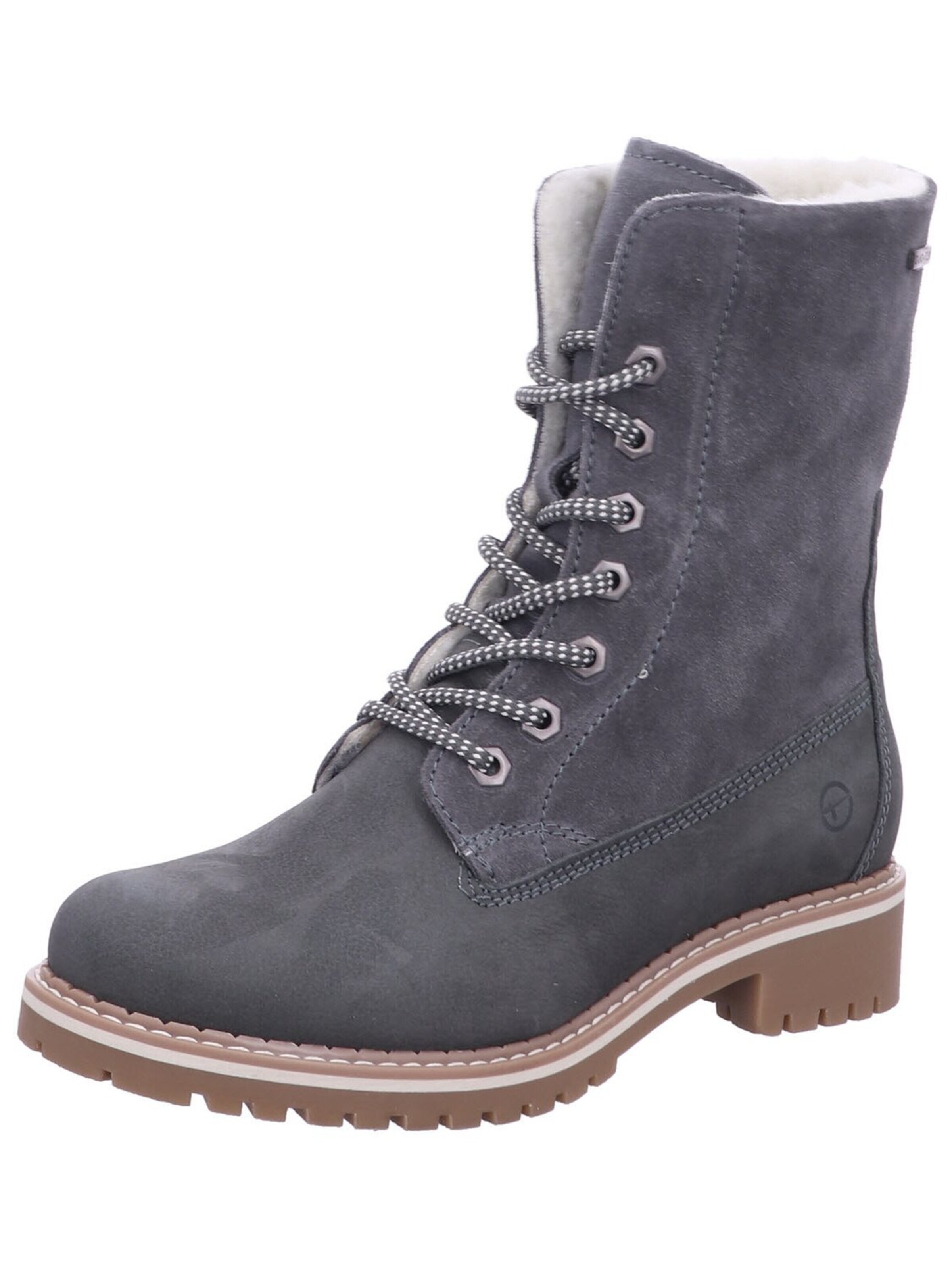 Tamaris Bottes à lacets en 37 en gris, Vue avec produit