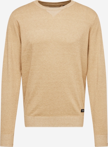 BLEND Pullover 'Bruton' in Beige: predná strana