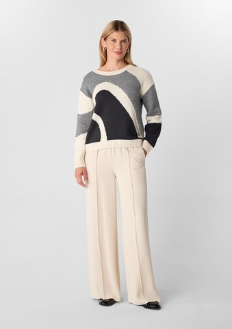 Pull-over comma casual identity en beige