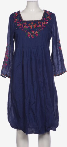 Gudrun Sjödén Kleid M in Blau: predná strana