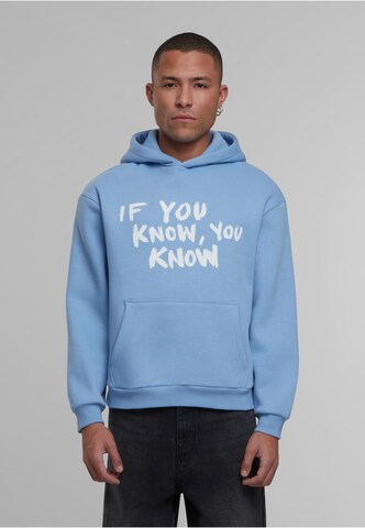 Mister Tee - Sudadera 'If You Know' en azul: frente