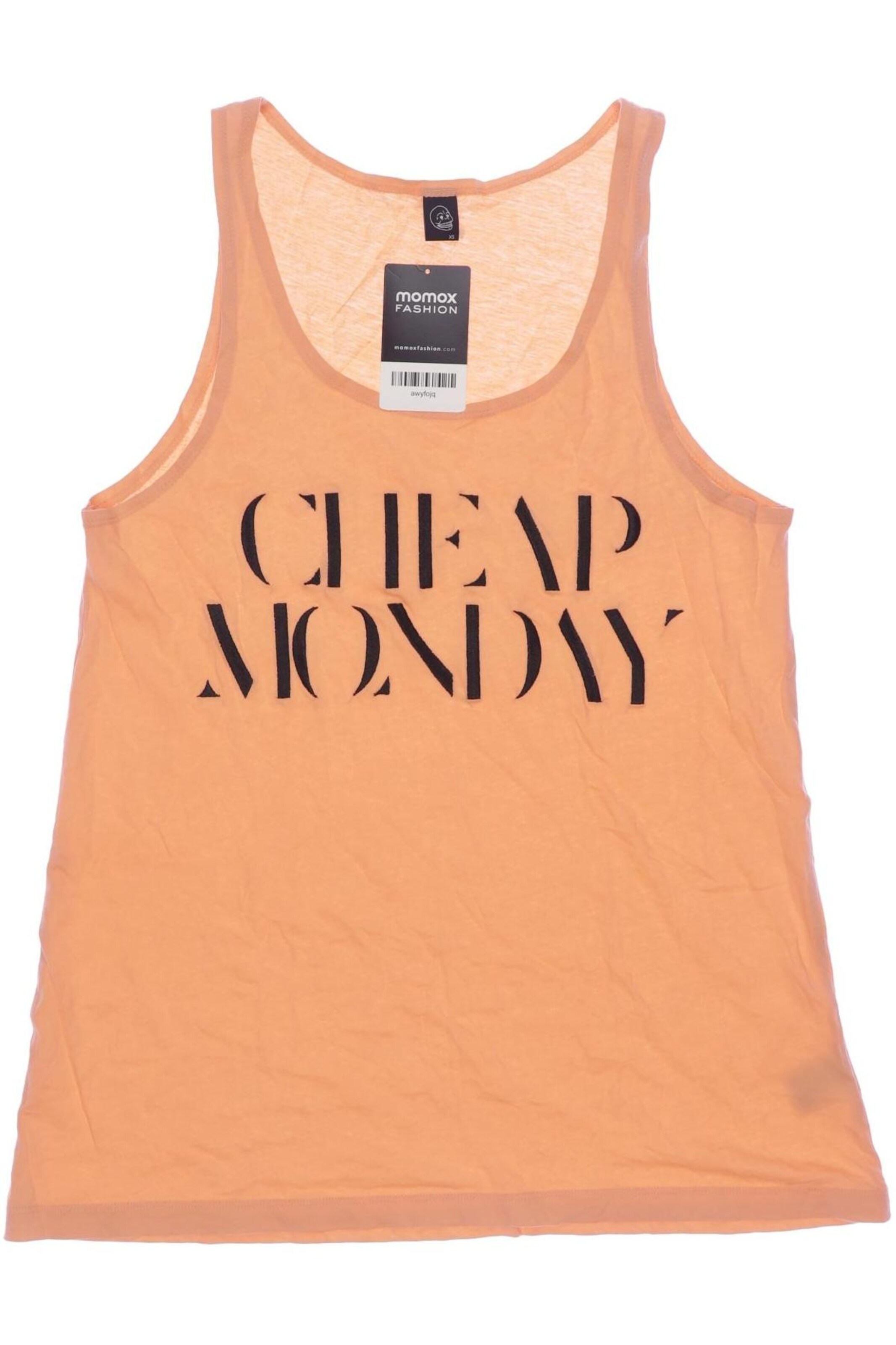 CHEAP MONDAY Top XS in Orange: Vorderseite