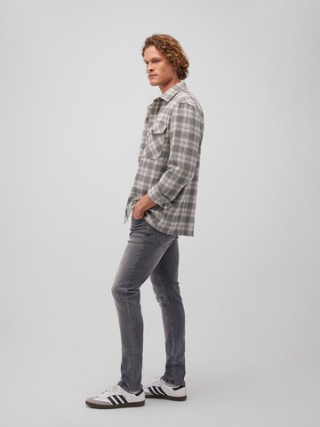 Mavi Regular fit Button Up Shirt in Grey