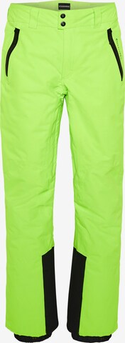 CHIEMSEE Regular Outdoor Pants 'Taos' in Green: front