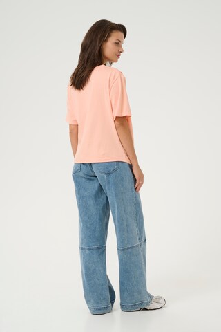 T-shirt 'Eloise' Kaffe en orange