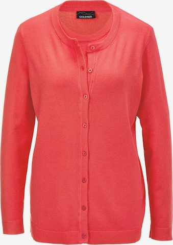 Cardigan Goldner en orange : devant