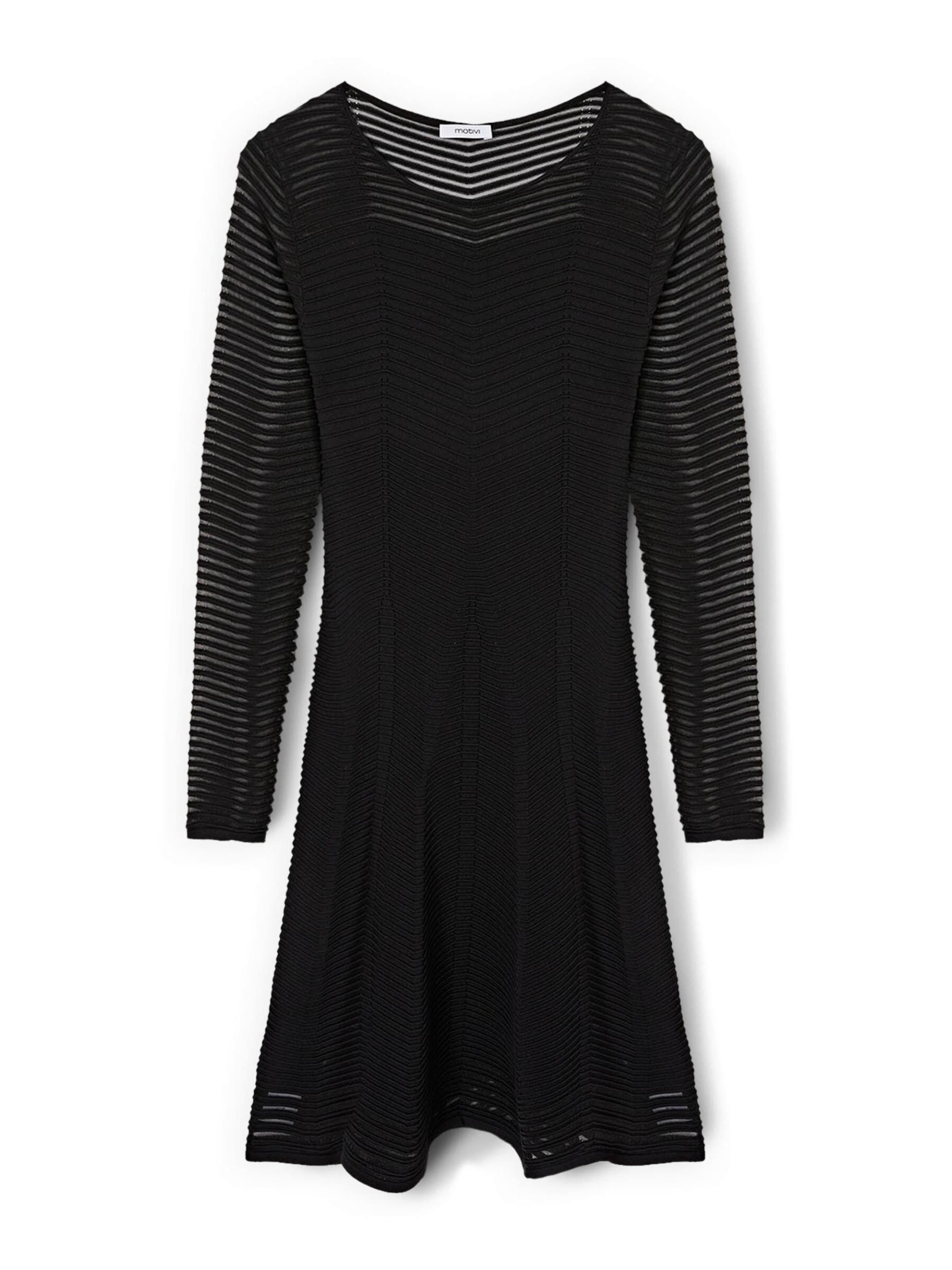 Abito di MOTIVI in nero: frontale