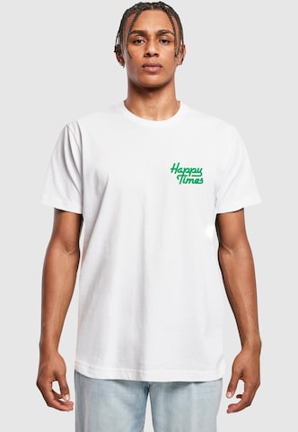 Mister Tee Shirt in White: front