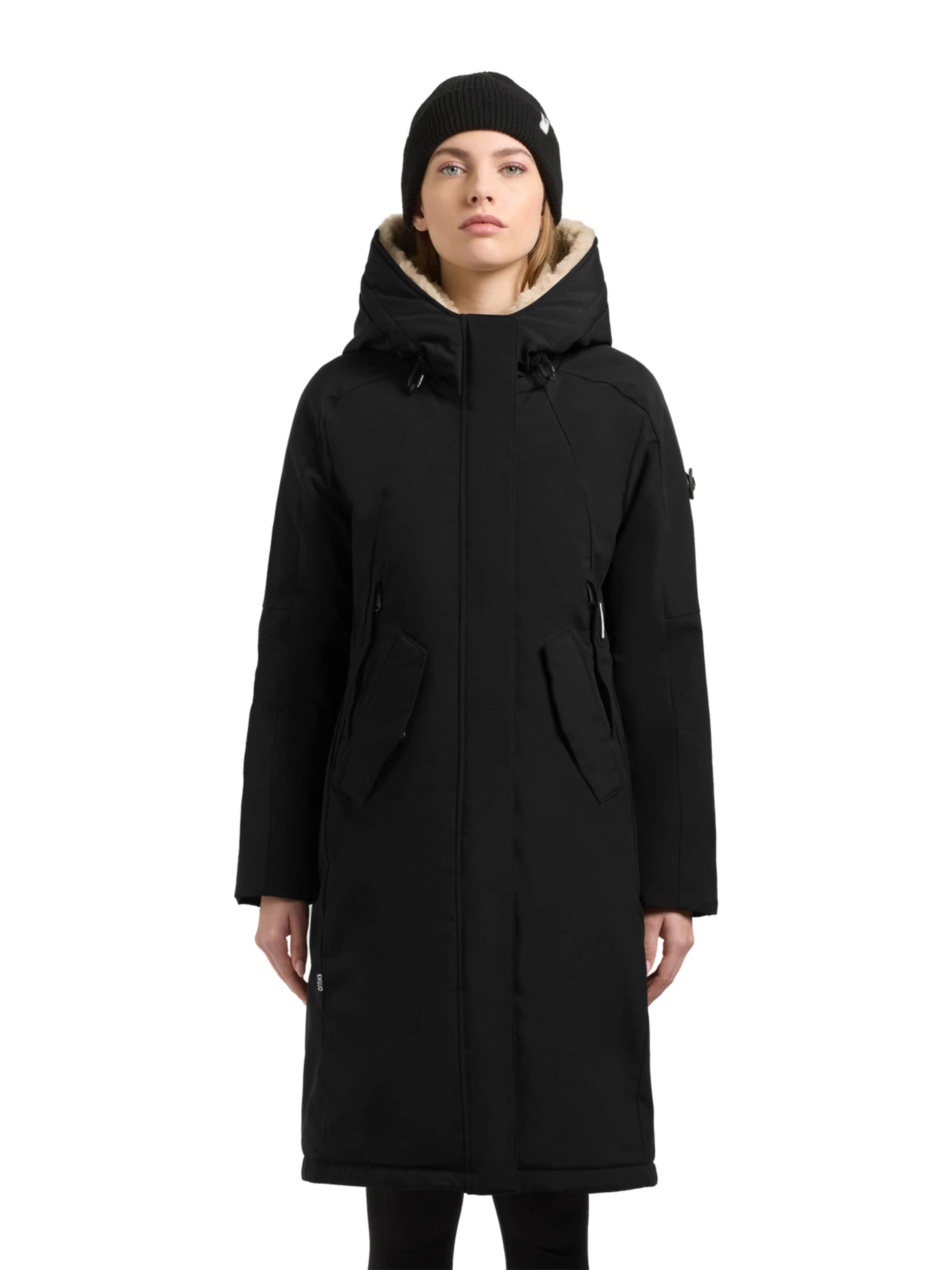 khujo Winter coat in Black