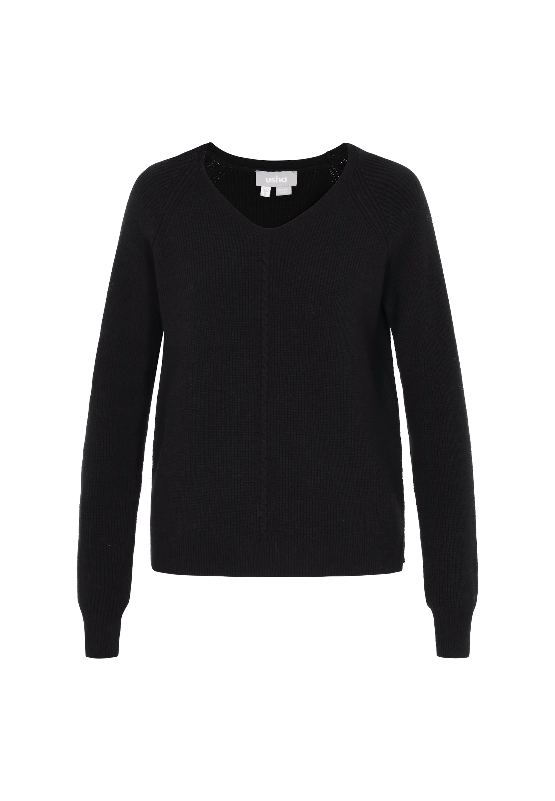 Usha - Pullover em preto: frente