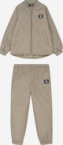 Hummel Joggingpak 'Sobi' in Grijs: voorkant