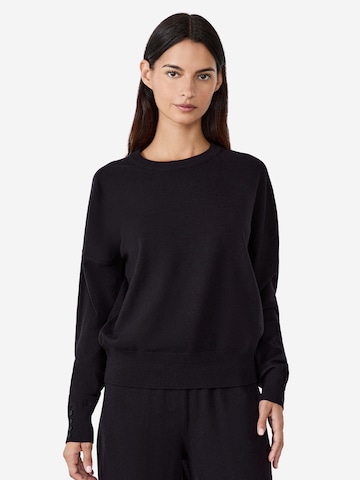 ETAM Schlafshirt in Schwarz: Vorderseite