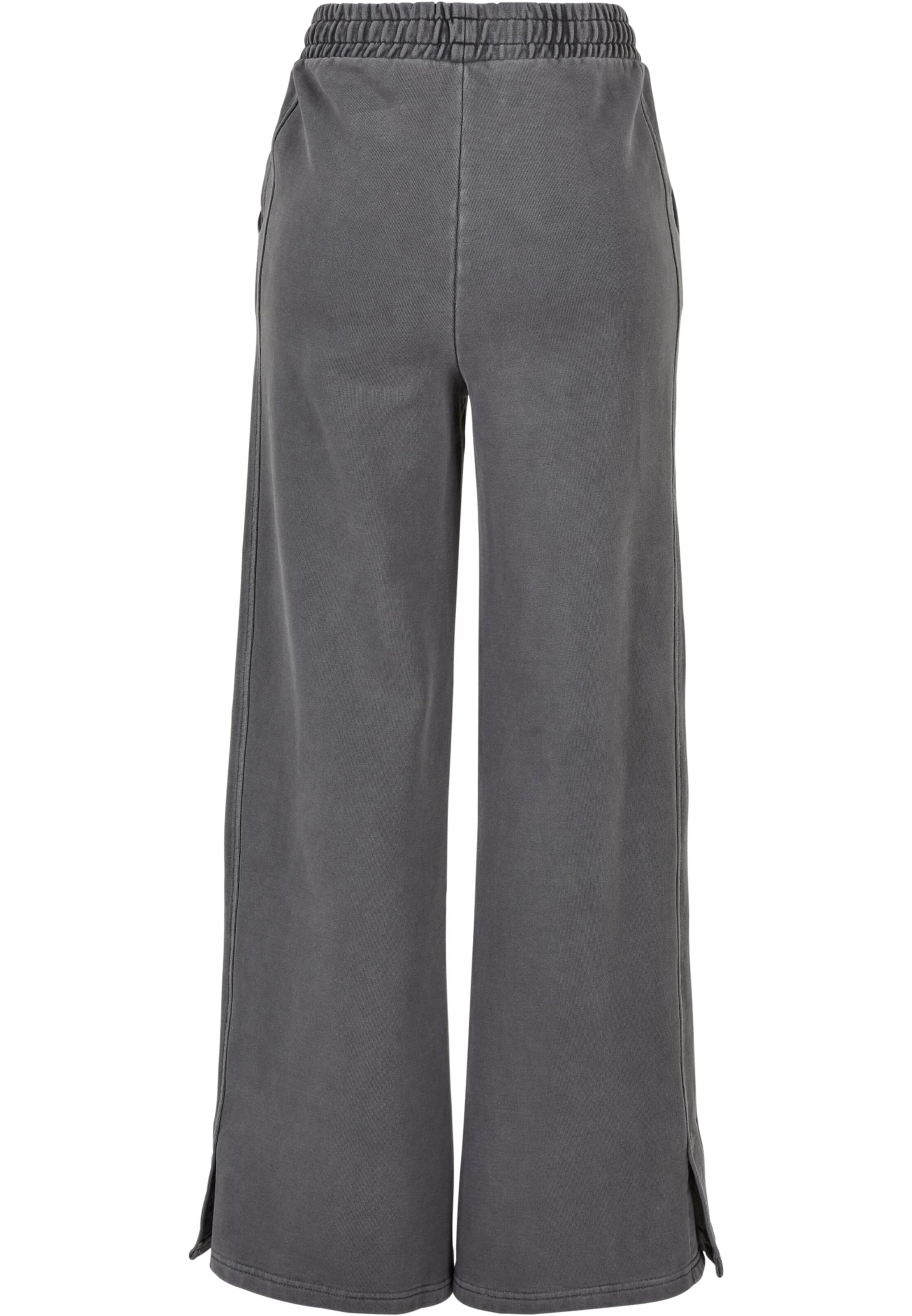 Urban Classics Zvonové kalhoty Kalhoty – šedá