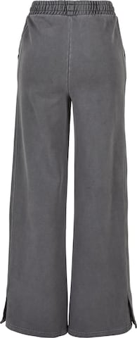 Urban Classics Wide leg Pants in Grey