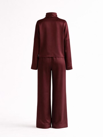 ZUBEK - Traje de pantalón en rojo