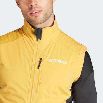 ADIDAS TERREX Sports Vest 'Xperior' in Yellow