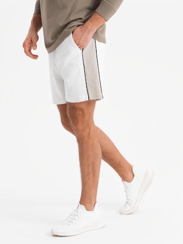 Ombre Regular Broek in Wit