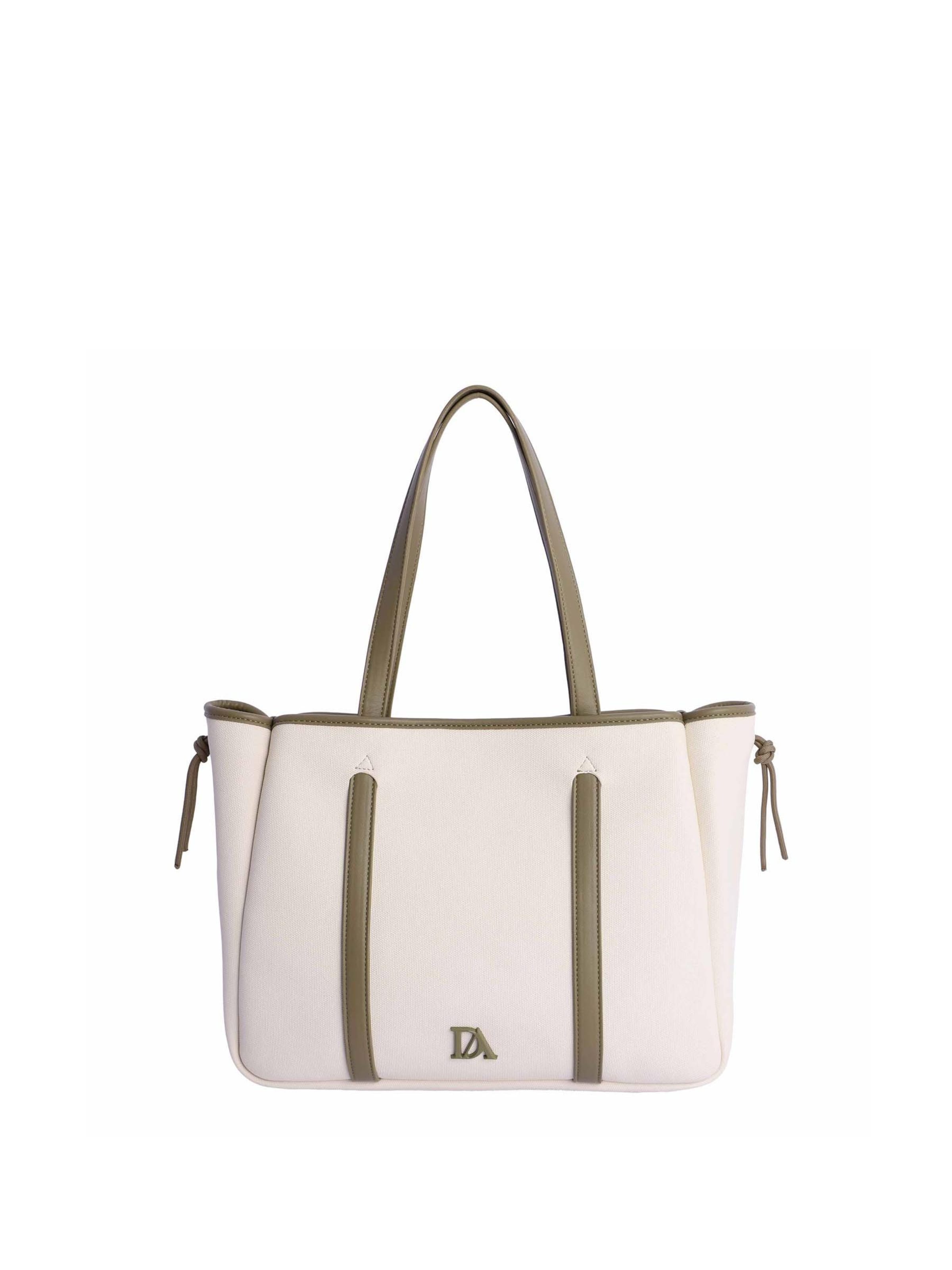 Don Algodon - Shopper 'Bolso' en blanco: frente
