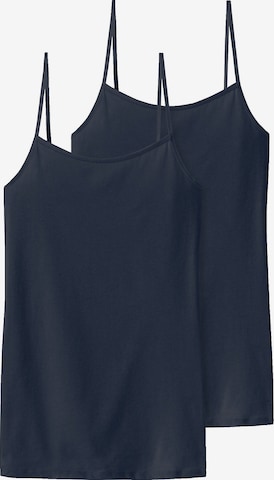 SCHIESSER Top in Blauw: voorkant