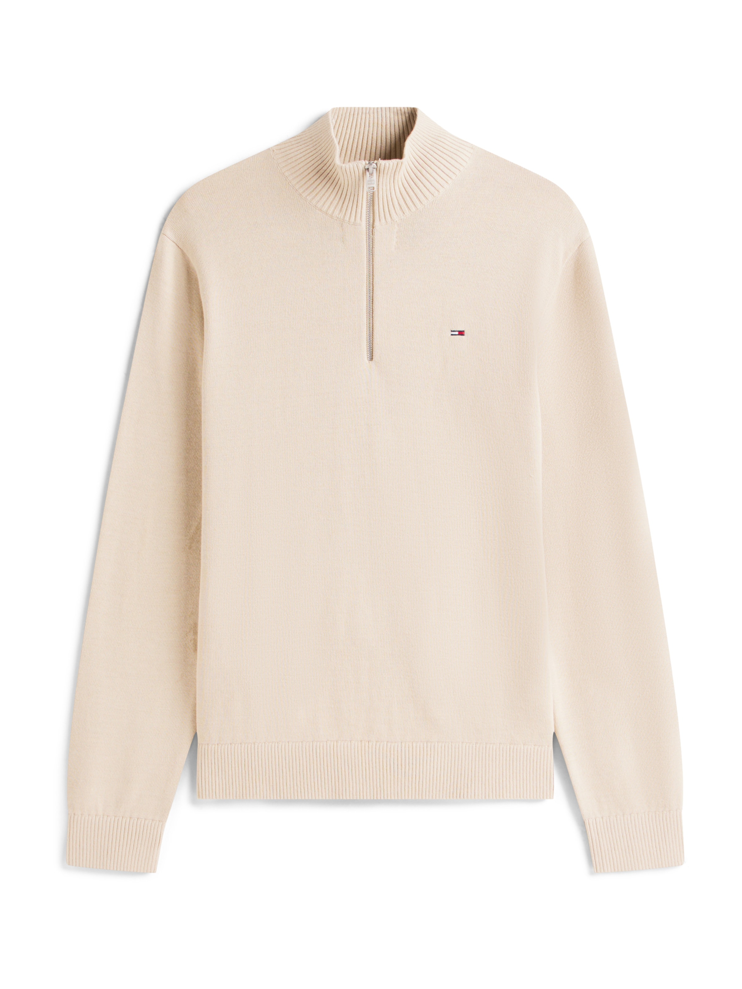 Tommy Jeans Pullover 'ESS' in Beige: Vorderseite