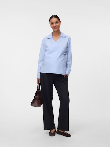MAMALICIOUS Blouse in Blauw