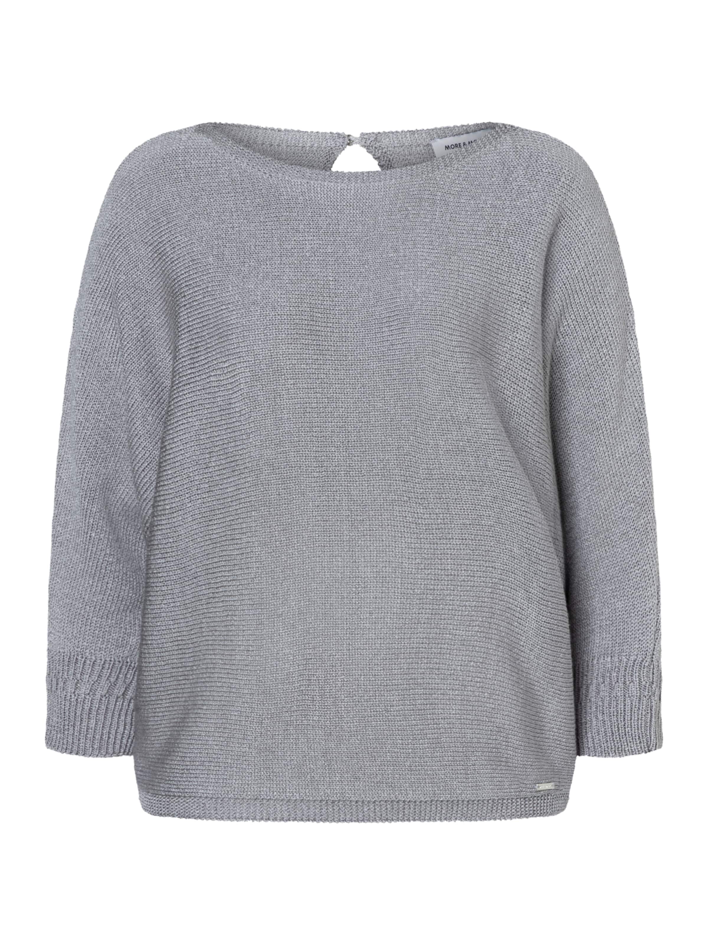 MORE & MORE Sweater in Grey: front