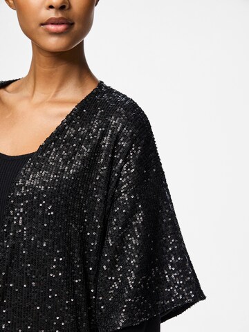 PIECES Kimono 'PCDelphia' in Schwarz